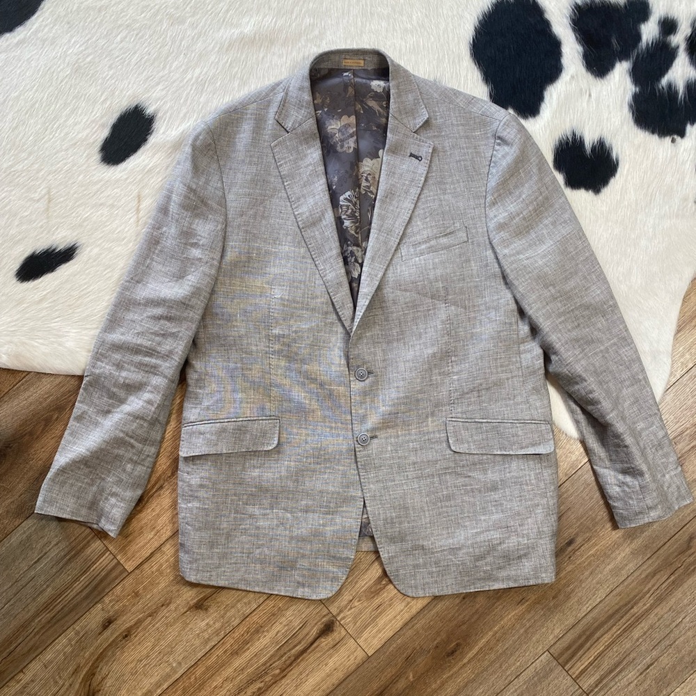 Joseph Abboud Nova Fides Sport Coat linen blend - Picture 3 of 16